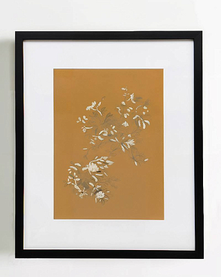 Интерьерный постер Mustard Flowers-II 400_400_2846245